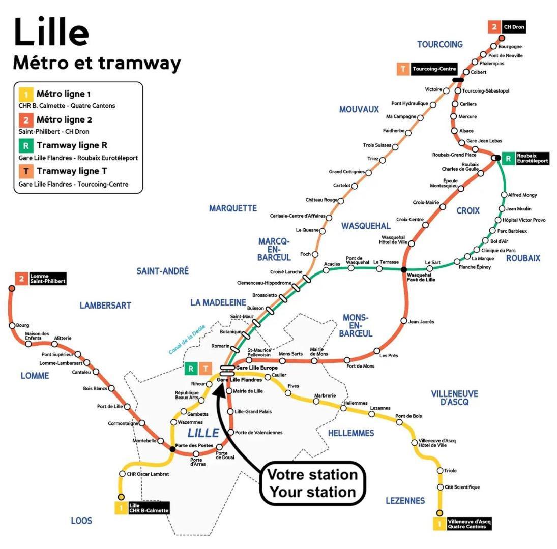 Lille Centre - Nice And Functional Ap. 2Bdrm מראה חיצוני תמונה